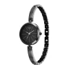Titan Raga Viva Quartz Analog Black Dial Grey Metal Strap Watch for Women - Image 3