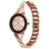 Titan Raga Chic Quartz Analog Rose Gold Dial Metal Strap Watch for Women - Image 3
