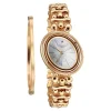 Titan Raga Glimmers Quartz Analog Mother of Pearl Dial Rose Gold Metal Strap Watch For Women - Image 4