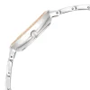 Titan Raga Showstopper Quartz Alog Silver Dial Metal Strap Watch for Women - Image 3