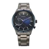 Titan Stellar Quartz Multifunction Blue Dial Stainless Steel Strap Watch for Men - Image 2