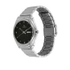 Titan Quartz Analog with Day and Date Black Dial Stainless Steel Strap Watch for Men - Image 2