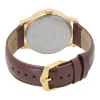 Titan Champagne Dial Analog Day and Date Leather Strap watch for Men - Image 4