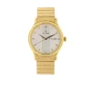 Titan Silver Dial Analog with Day and Date Stainless Steel Strap watch fo