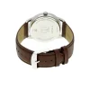 Titan Quartz Analog with Date Brown Dial Leather Strap Watch for Men - Image 5