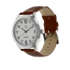 Titan Quartz Analog White Dial Leather Strap Watch for Men - Image 3