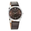 Titan Karishma Zing Strap Material Leather Dial Colour Brown 1644SL01