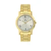 Titan Quartz Analog Silver Dial Stainless Steel Strap Watch for Men
