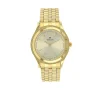 Titan Quartz Analog Champagne Dial Stainless Steel Strap Watch for Men