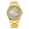 Titan Quartz Analog Champagne Dial Stainless Steel Strap Watch for Men - Image 2