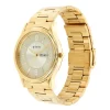 Titan Quartz Analog Champagne Dial Stainless Steel Strap Watch for Men - Image 4