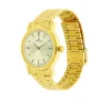 Titan Quartz Analog with Date Champagne Dial Stainless Steel Strap Watch for Men - Image 3