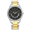 Titan Quartz Analog Black Dial Stainless Steel Strap Watch for Men - Image 2