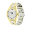 Titan Quartz Analog White Dial Stainless Steel Strap Watch for Men - Image 2