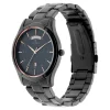 Titan Quartz Analog with Day and Date Black Dial Stainless Steel Strap Watch for Men - Image 2