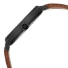 Titan Neo Economy IV Strap Material Leather Dial Colour Grey 1802QL03 - Image 2