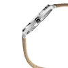 Titan Men's Urban Edge Lustrous Silver Dial Leather Watch - Image 3