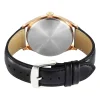 Titan Neo Economy Quartz Analog with Date Silver Dial Black Leather Strap Watch For Men - Image 3