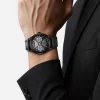 Titan Octane Quartz Multifunction Black Dial With Black Leather Strap Watch For Men - Image 5