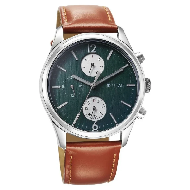 Titan vs Naviforce watches side by side