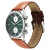 Titan Wrist Wit Quartz Analog with Day and Date Grey Dial Leather Strap Watch for Men - Image 3