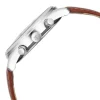 Titan Wrist Wit Quartz Analog with Day and Date Grey Dial Leather Strap Watch for Men - Image 4
