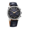Titan Regalia Opulent Quartz Analog with Day and Date Blue Dial Blue Leather Strap Watch for Men - Image 2