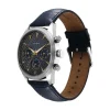 Titan Regalia Opulent Quartz Analog with Day and Date Blue Dial Blue Leather Strap Watch for Men - Image 3