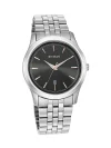 Titan Quartz Analog Anthracite Dial Stainless Steel Strap Watch for Men - Image 2