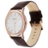 Titan Analog Day and Date White Dial Leather Strap watch for Men - Image 2