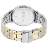 Titan Analog with Date Brown Dial Metal Strap watch for Men - Image 4
