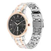 Titan Quartz Analog Black Dial Stainless Steel Strap Watch for Men - Image 2