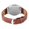 Titan Karishma Quartz Analog Silver Dial Leather Strap Watch for Men - Image 5