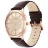 Titan Rose Gold Dial Analog with Date Leather Strap watch for Men - Image 2