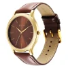 Titan Karishma Radiance Brown Dial Analog Leather Strap watch for Men - Image 3