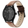 Titan Quartz Analog Black Dial Leather Strap Watch for Men - Image 2