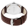 Titan Quartz Analog Blue Dial Leather Strap Watch for Men - Image 4