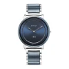 Titan Edge Fusion Quartz Analog Blue Dial Blue Steel & Ceramic Strap Watch for Men - Image 2
