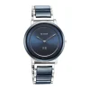 Titan Edge Fusion Quartz Analog Blue Dial Blue Steel & Ceramic Strap Watch for Men - Image 3