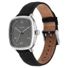 Titan Neo Curve Quartz Analog Anthracite Dial Black Leather Strap Watch for Men - Image 3