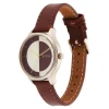 Titan Yin & Yang Red Dial Analog Leather Strap Watch for Women - Image 3