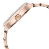 Titan Ceramic Fusion Quartz Multifunction Black Dial Rose Gold Dual-Toned Stainless Steel Bracelet Watch for Men - Image 4