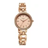 Titan Raga Showstopper 2.0 Strap Material Stainless Steel Dial Colour Rose Gold 95305WM01 - Image 2