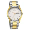 Titan Silver Dial Two Toned Metal Strap Analog with Day Date Watch for Men - Image 2