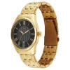 Titan Workwear Green Dial Rose Gold Stainless Steel Strap Analog Watch for Men - Image 4