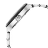 Titan Ceramic Fusion Quartz Multifunction Black Dial Silver Dual-Toned Stainless Steel Bracelet Watch for Men - Image 2