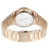 Titan Classic Slim Multifunction  Silver Dial Carnation Gold Stainless Steel Strap Watch For Men - Image 5