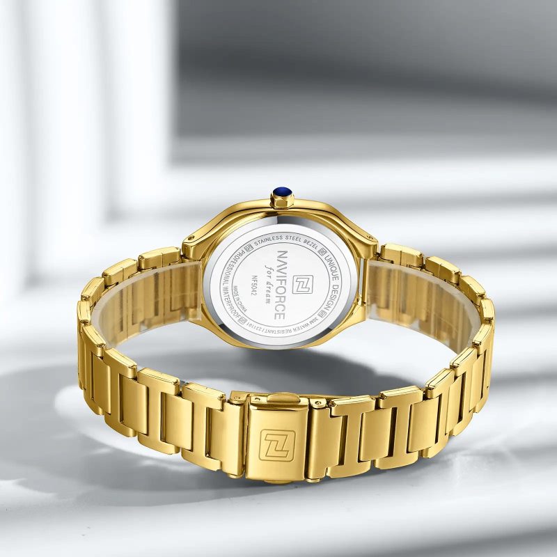 NaviForce NF5042 Golden Watch